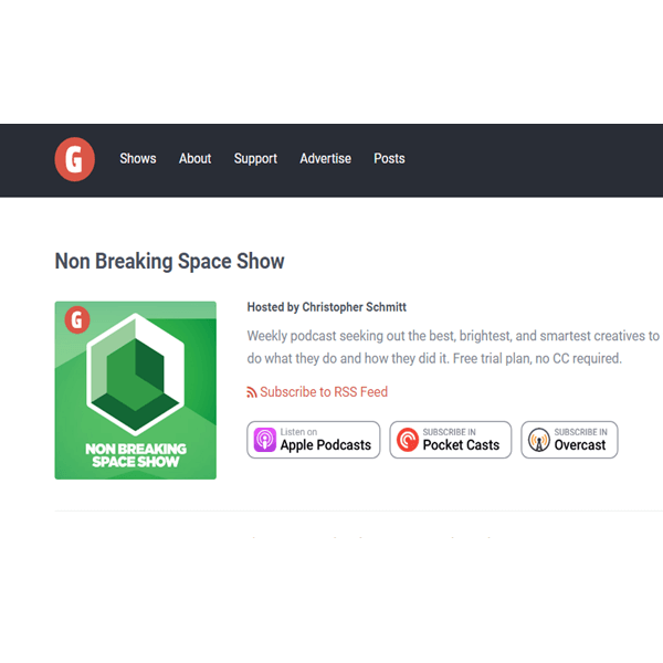 Non Breaking Space Show