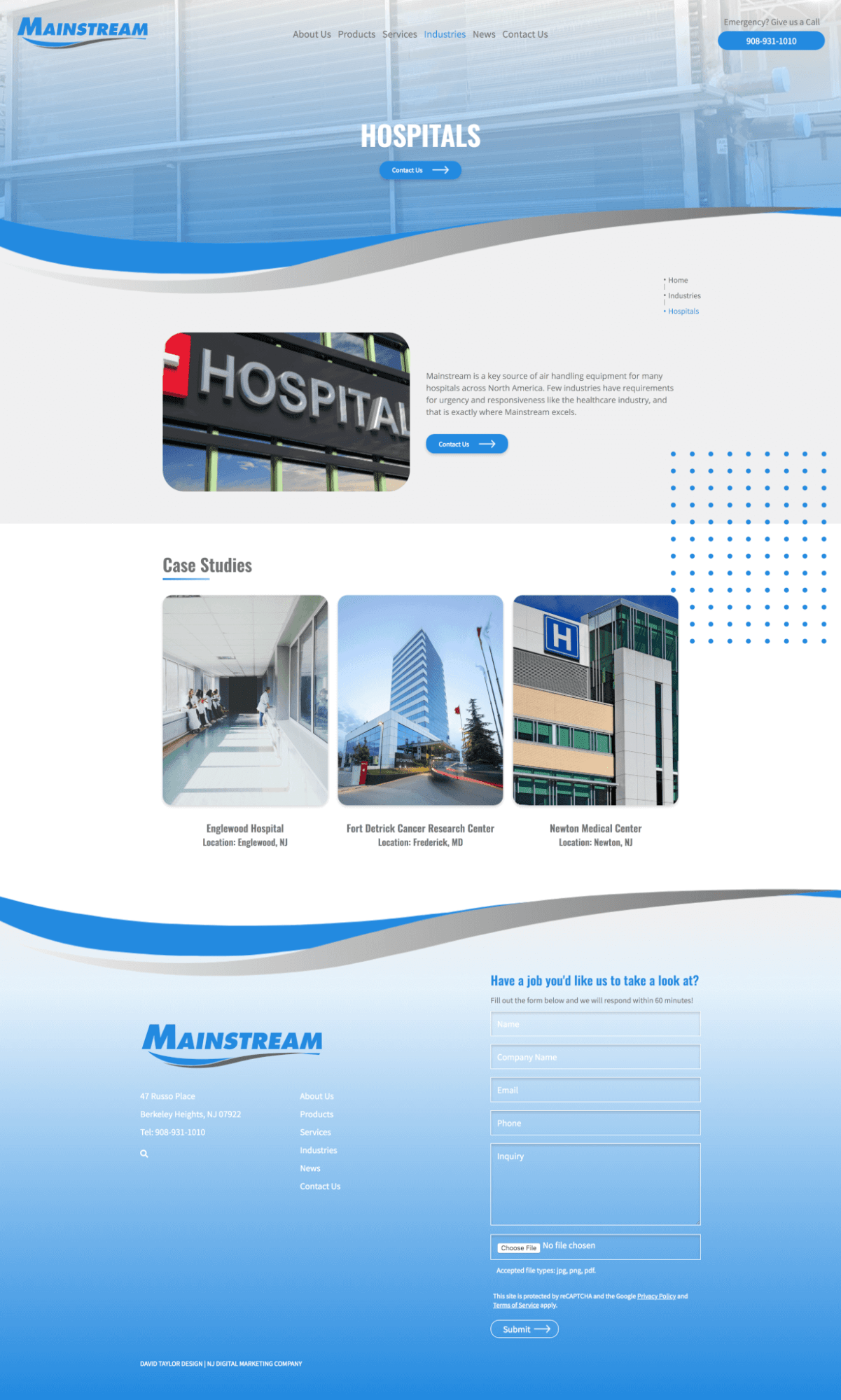 Mainstream – Hospitals