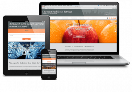 Dickstein Real Estate – Responsive View