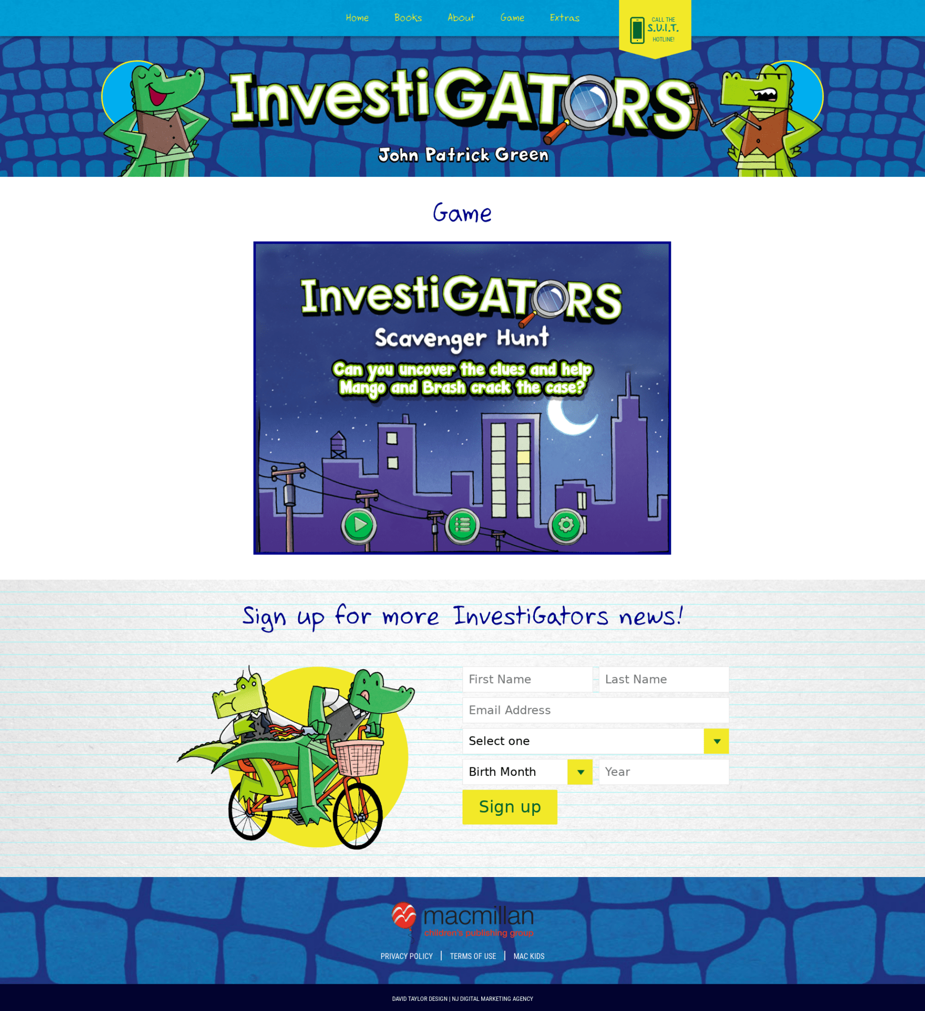 InvestiGATORS - Game Page