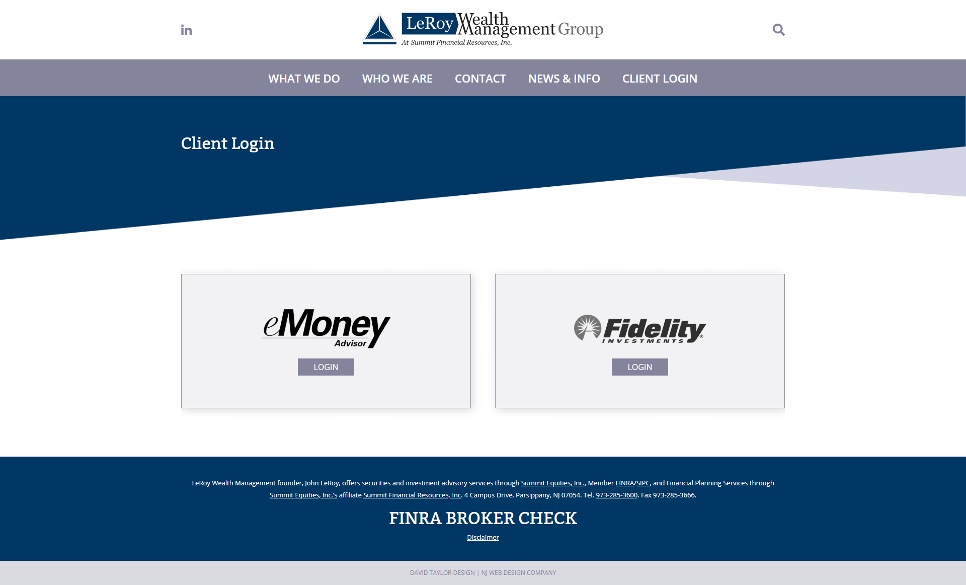 LeRoy Wealth Management – Login