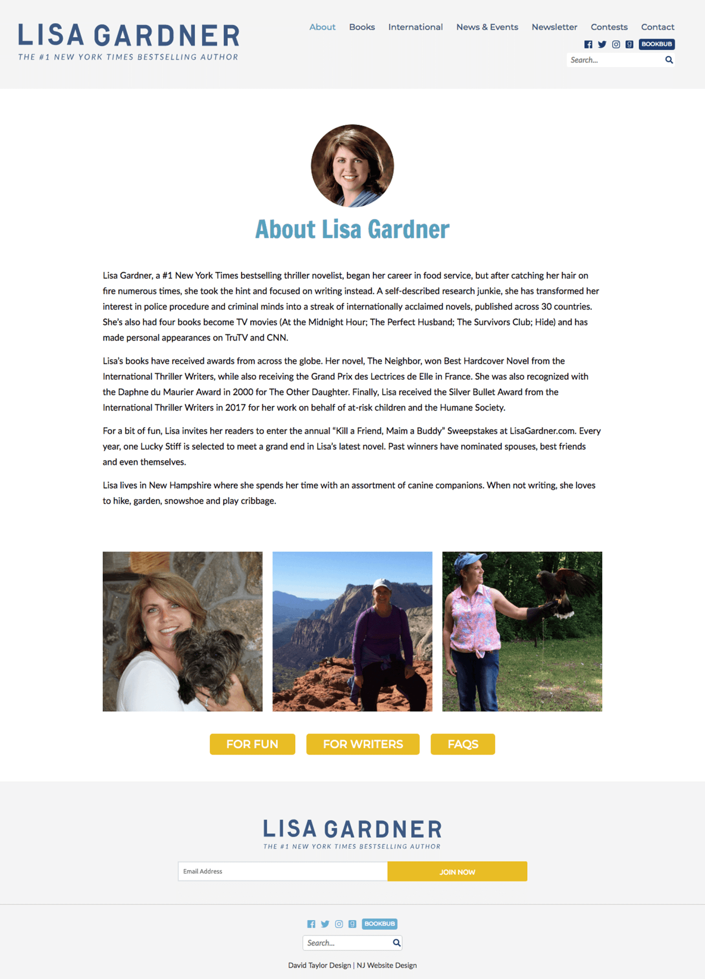Lisa Gardner – About