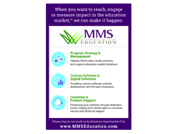 MMS Education – Magazine Ad