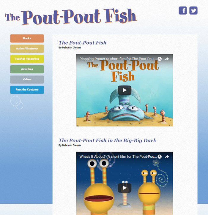 The Pout-Pout Fish – Videos