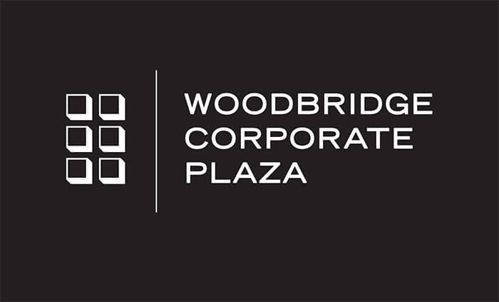 Woodbridge Corporate Plaza – Logo (Inverted)